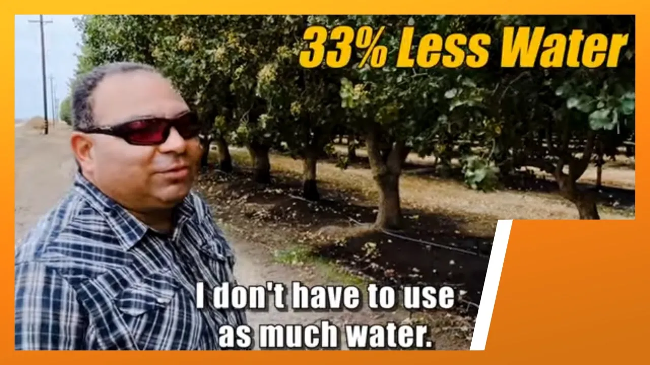 I cut my irrigation water use by 1/3!
